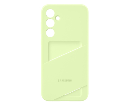 Etui do telefonów Samsung Card Slot Case do Galaxy A35 limonkowe